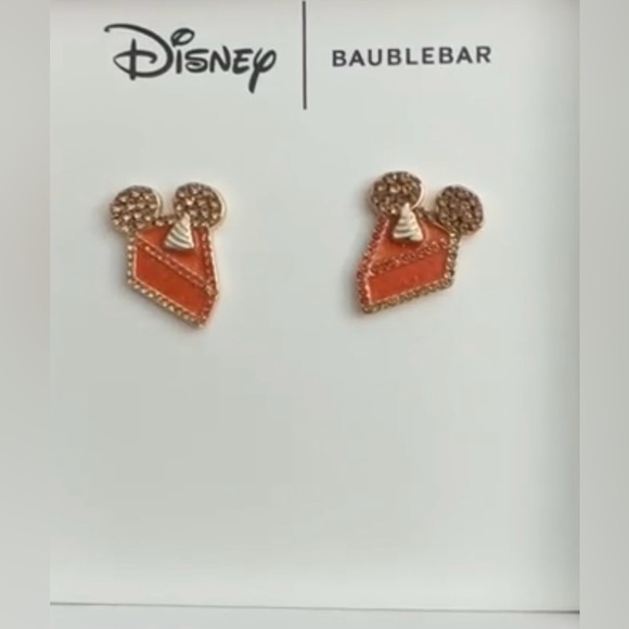 Disney BaubleBar Mickey Pumpkin Pie
Studs • NWT - Picture 3 of 9